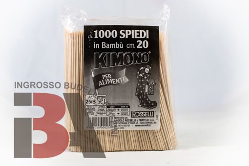 Immagine di STECCONI BAMBU "KIMONO" CM 20 BUSTA DA 1000 PZ