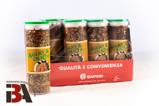 Immagine di BARATTOLINI COND. AGLIO E OLIO CONFEZIONE 12 PEZZI DA 80 GR